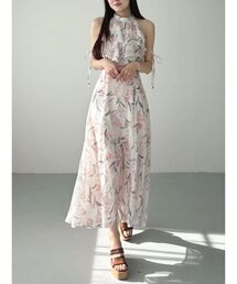 MERCURYDUO（マーキュリーデュオ）の「花柄アメスリラッフルワンピース（ワンピース）」