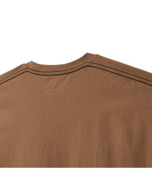 MIZUNO(ミズノ )の「MIZUNO LOOSE-FIT T-SHIRT(ミズノ ルーズフィットTシャツ)(Tシャツ/カットソー・メンズ・ブラウン/ホワイト/オリーブ系/ブルー系/レッド系/ブラック・MEDIUM/X-LARGE/LARGE)」の15枚目の写真
