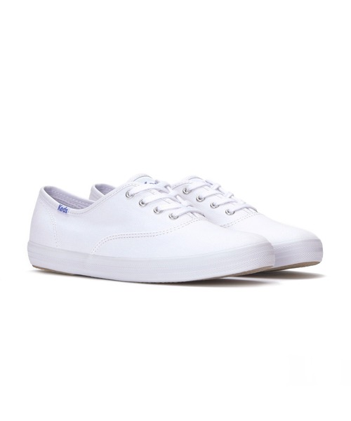 Keds(ケッズ)の「Keds ケッズ チャンピオン キャンバス ホワイト(スニーカー・レディース・ホワイト・23.0cm/23.5cm/24.0cm/24.5cm/25.0cm/22.5cm)」の2枚目の写真