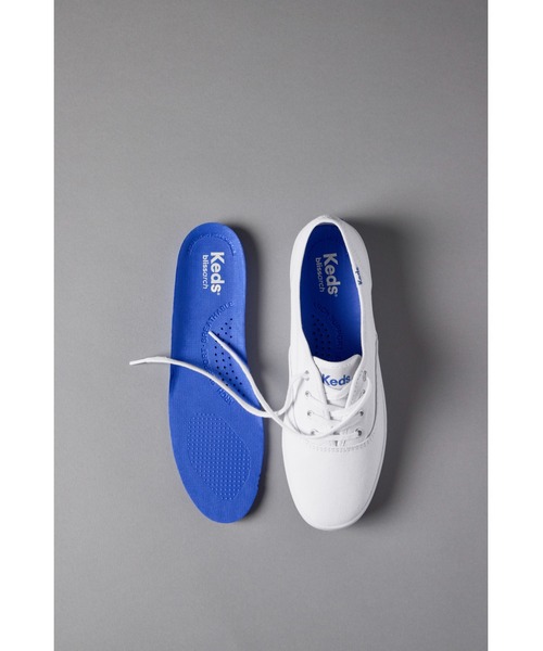 Keds(ケッズ)の「Keds ケッズ チャンピオン キャンバス ホワイト(スニーカー・レディース・ホワイト・23.0cm/23.5cm/24.0cm/24.5cm/25.0cm/22.5cm)」の16枚目の写真