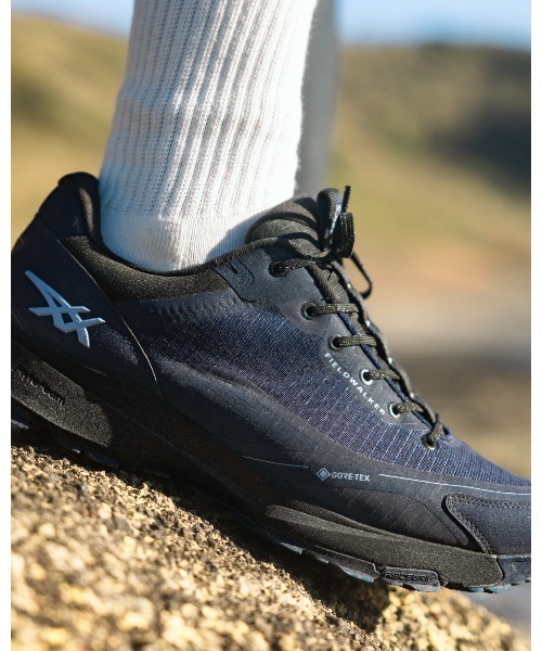 ASICS WALKING（アシックスウォーキング）の「フィールドウォーカー GORE-TEX防水 3E相当（スニーカー・レディース・ブルー系その他・22.5cm/23.0cm/24.0cm/23.5cm/24.5cm/25.0cm/26.0cm/27.0cm/27.5cm/28.0cm）」の4枚目の写真