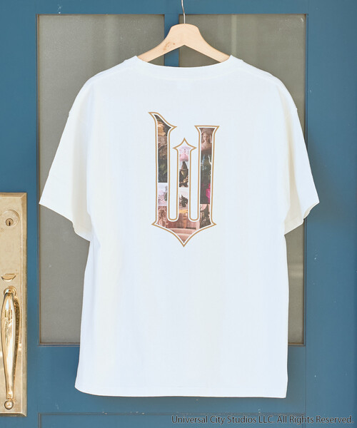 FREAK'S STORE（フリークスストア）の「『WICKED』2人の魔女 Tシャツ/ウィキッド（Tシャツ/カットソー・レディース・オフホワイト/チャコール・ﾌﾘ-）」の3枚目の写真
