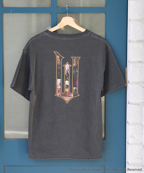 FREAK'S STORE（フリークスストア）の「『WICKED』2人の魔女 Tシャツ/ウィキッド（Tシャツ/カットソー・レディース・オフホワイト/チャコール・ﾌﾘ-）」の6枚目の写真