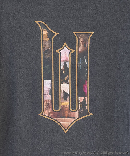 FREAK'S STORE（フリークスストア）の「『WICKED』2人の魔女 Tシャツ/ウィキッド（Tシャツ/カットソー・レディース・オフホワイト/チャコール・ﾌﾘ-）」の8枚目の写真