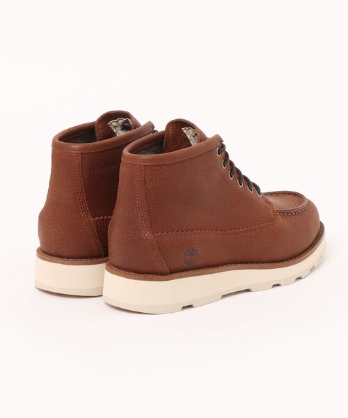 Timberland(ティンバーランド)の「Timberland ティンバーランド BRITTON MILLS MID LACE CHUKKA BOOT【本革】メンズブーツ(ブリットンミルズミッドレースチャッカブーツ) A6CEP EM6 ラスト(ブーツ・メンズ・ブラウン・25.0cm/25.5cm/26.0cm/26.5cm/27.0cm/27.5cm/28.0cm)」の2枚目の写真