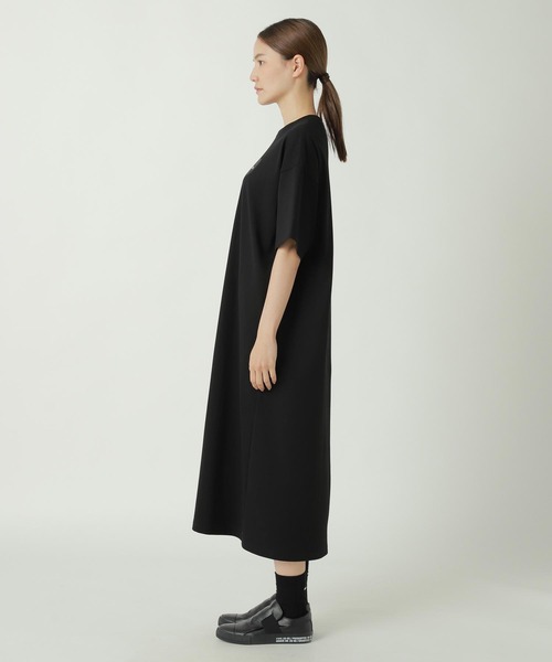 ZUCCa（ズッカ）の「HEART LOGO JERSEY（ワンピース・レディース・ダークグレー/ブラック/ライトブルー・M size）」の5枚目の写真