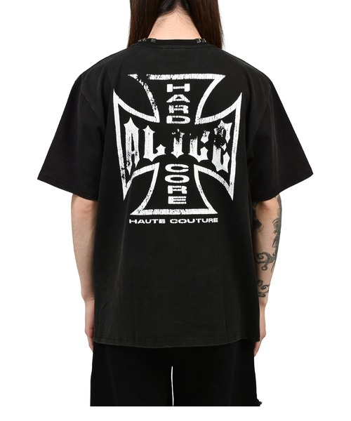 NUBIAN x ALICE MOTO COUTURE SS T-SHIRT (EXCLUSIVE)（Tシャツ