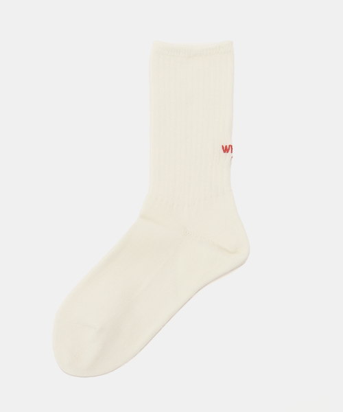 ROSTER SOX(ロスターソックス)の「【ROSTER SOX /ロスターソックス】 WWHATS UP SOCKS(ソックス/靴下・レディース・ブラック/ホワイト/ピンク・FREE)」の1枚目の写真