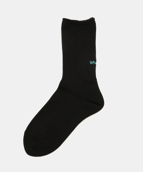 ROSTER SOX(ロスターソックス)の「【ROSTER SOX /ロスターソックス】 WWHATS UP SOCKS(ソックス/靴下・レディース・ブラック/ホワイト/ピンク・FREE)」の2枚目の写真