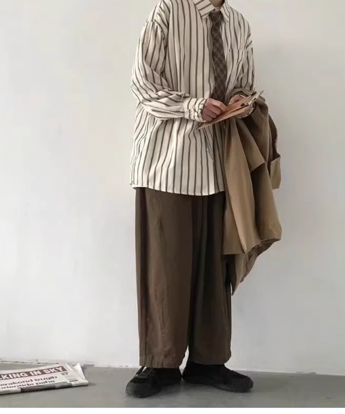 REBALANCE(リバランス)の「レトロストライプシャツ(シャツ/ブラウス・メンズ・A・MEDIUM/LARGE/X-LARGE)」の3枚目の写真