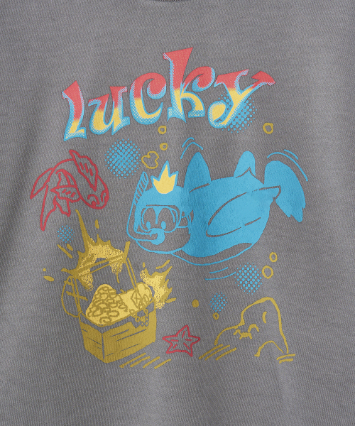 GAKKAI UNIONS(ガッカイユニオンズ)の「ラッキーピグメント スウェット ストーングレー(スウェット・レディース・その他・SMALL/MEDIUM/LARGE/X-LARGE)」の7枚目の写真