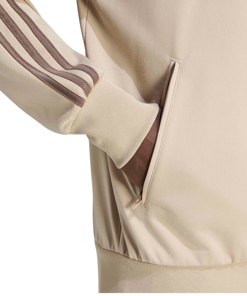 adidas(アディダス)の「adidas FIREBIRD TT / アディダス ファイヤーバード トラックトップ(ジャージ・メンズ・ベージュ・M/S/XXL/XL/L)」の7枚目の写真