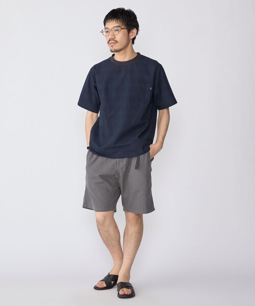 SHIPS（シップス）の「SHIPS:〈MADE IN JAPAN〉空羽 サッカー Tシャツ（Tシャツ/カットソー・メンズ・ブラック/ネイビー/ダークグレー/ライトグレー/コバルトブルー/ダークブルー/チャコールグレー・SMALL/X-LARGE/LARGE/MEDIUM）」の17枚目の写真