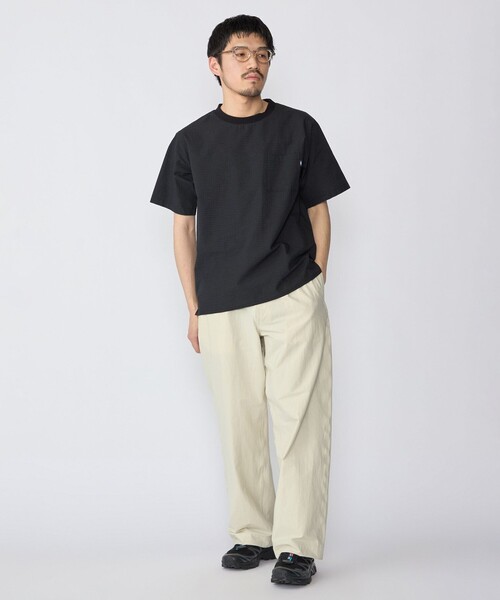 SHIPS（シップス）の「SHIPS:〈MADE IN JAPAN〉空羽 サッカー Tシャツ（Tシャツ/カットソー・メンズ・ブラック/ネイビー/ダークグレー/ライトグレー/コバルトブルー/ダークブルー/チャコールグレー・SMALL/X-LARGE/LARGE/MEDIUM）」の19枚目の写真
