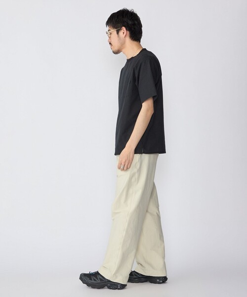 SHIPS（シップス）の「SHIPS:〈MADE IN JAPAN〉空羽 サッカー Tシャツ（Tシャツ/カットソー・メンズ・ブラック/ネイビー/ダークグレー/ライトグレー/コバルトブルー/ダークブルー/チャコールグレー・SMALL/X-LARGE/LARGE/MEDIUM）」の20枚目の写真