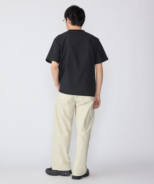 SHIPS（シップス）の「SHIPS:〈MADE IN JAPAN〉空羽 サッカー Tシャツ（Tシャツ/カットソー・メンズ・ブラック/ネイビー/ダークグレー/ライトグレー/コバルトブルー/ダークブルー/チャコールグレー・SMALL/X-LARGE/LARGE/MEDIUM）」の21枚目の写真
