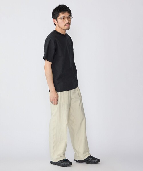 SHIPS（シップス）の「SHIPS:〈MADE IN JAPAN〉空羽 サッカー Tシャツ（Tシャツ/カットソー・メンズ・ブラック/ネイビー/ダークグレー/ライトグレー/コバルトブルー/ダークブルー/チャコールグレー・SMALL/X-LARGE/LARGE/MEDIUM）」の22枚目の写真