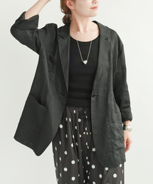 Spick & Span（スピックアンドスパン）の「《手洗い可 / 追加》ラミーミックスシアージャケット（テーラードジャケット）」