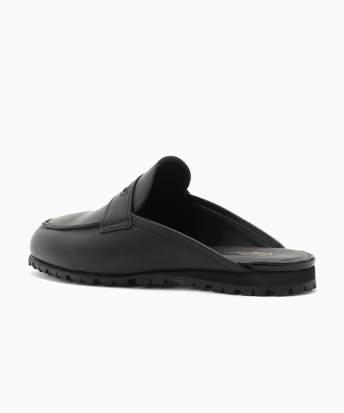 SimplyComplicated(シンプリーコンプリケイテッド)の「SimplyComplicated/シンプリーコンプリケイテッド LOAFER MULE(サンダル・メンズ・ブラック・9/XX-SMALL/100)」の3枚目の写真