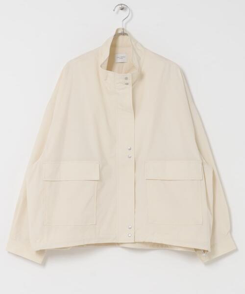 URBAN RESEARCH DOORS(アーバンリサーチドアーズ)の「撥水/防花粉スタンドブルゾン(ブルゾン・レディース・アイボリー/カーキ・FREE)」の10枚目の写真