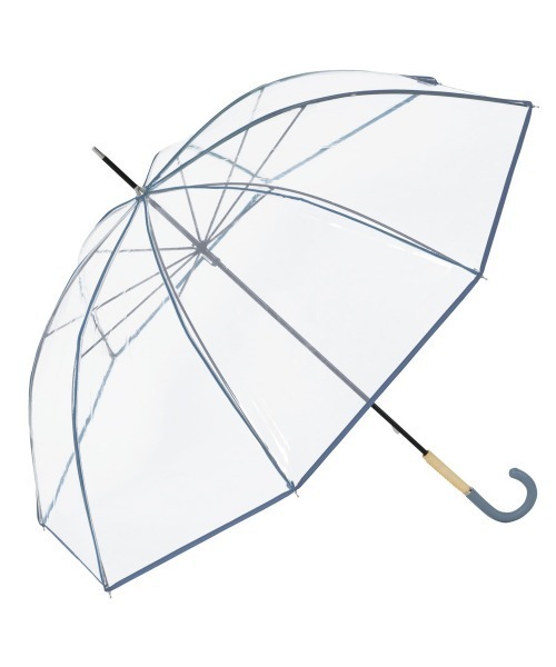 because（ビコーズ）の「because ビコーズ 長傘 クリア（長傘・メンズ・ブラウン・FREE）」の6枚目の写真