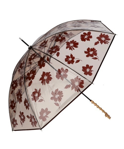 because（ビコーズ）の「because ビコーズ 長傘 クリア（長傘・メンズ・ブラウン・FREE）」の5枚目の写真