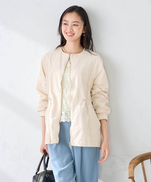 a.v.v（アーヴェヴェ）の「透かし編みニットプルオーバー（ニット/セーター・レディース・アイボリー・39）」の9枚目の写真