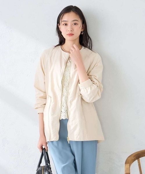 a.v.v（アーヴェヴェ）の「透かし編みニットプルオーバー（ニット/セーター・レディース・アイボリー・39）」の10枚目の写真