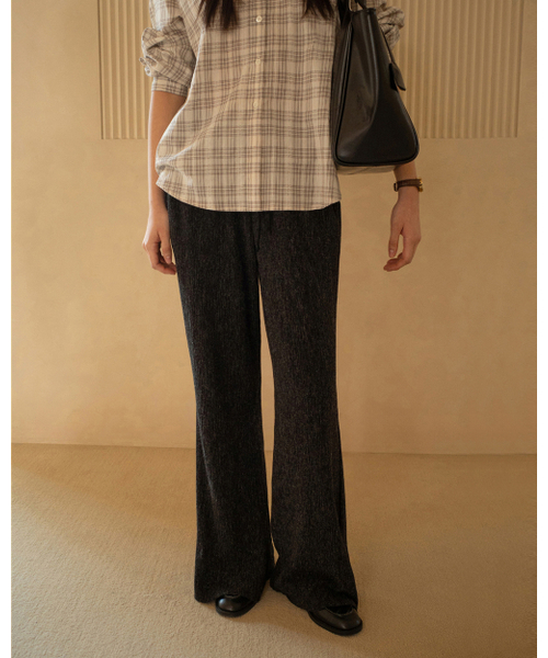 Yuje（ユジェ）の「EASE PANTS (3color)（その他パンツ・レディース・アイボリー/Beige/チャコールグレー・FREE）」の22枚目の写真
