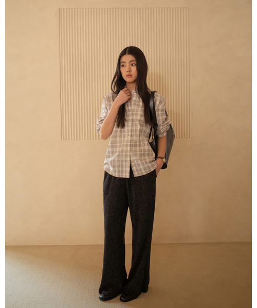 Yuje（ユジェ）の「EASE PANTS (3color)（その他パンツ・レディース・アイボリー/Beige/チャコールグレー・FREE）」の21枚目の写真
