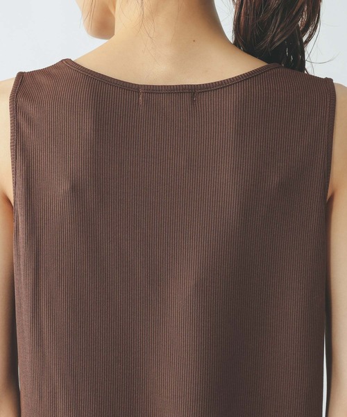 GLOBAL WORK（グローバルワーク）の「洗えるメッシュラメプルオーバー＊タンク/640379（ニット/セーター・レディース・オフホワイト/ダークブラウン/ダークグレー・LARGE/MEDIUM）」の20枚目の写真