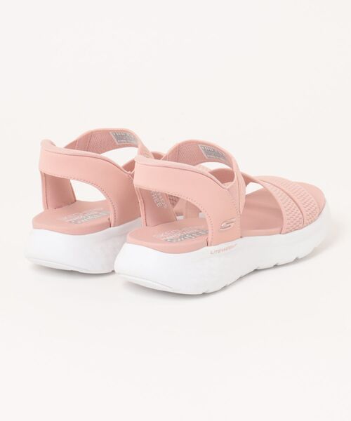SKECHERS(スケッチャーズ)の「SKECHERS スケッチャーズ SWIFT FIT スウィフトフィット SONIC LITE-EASY TIMES【軽量】レディースサンダル(ソニックライト) 898085(サンダル・レディース・ピンク・24.0cm/23.0cm/26.0cm/25.0cm)」の2枚目の写真