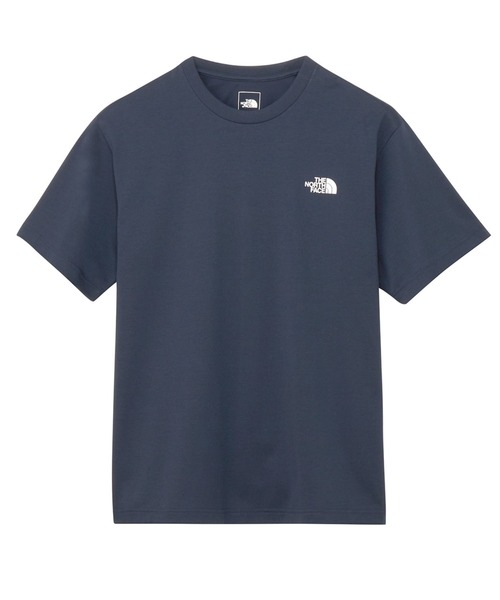 THE NORTH FACE（ザノースフェイス）の「ザ ノース フェイス THE NORTH FACE S/S Bandana Square Logo Tee ショートスリーブバンダナスクエアロゴティー（Tシャツ/カットソー・メンズ・ホワイト/ネイビー/ダークパープル/ブラック・S/M/L/LL/3L）」の14枚目の写真