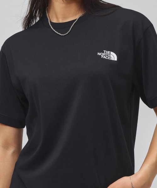 THE NORTH FACE（ザノースフェイス）の「ザ ノース フェイス THE NORTH FACE S/S Bandana Square Logo Tee ショートスリーブバンダナスクエアロゴティー（Tシャツ/カットソー・メンズ・ホワイト/ネイビー/ダークパープル/ブラック・S/M/L/LL/3L）」の11枚目の写真