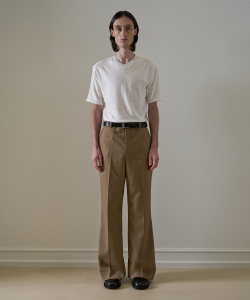 TRIP LE SENS(トリップ ル センス)の「カスタムミッドフレアスラックス_ベージュ_グローバル(スラックス・メンズ・その他・SMALL/MEDIUM/LARGE)」の2枚目の写真