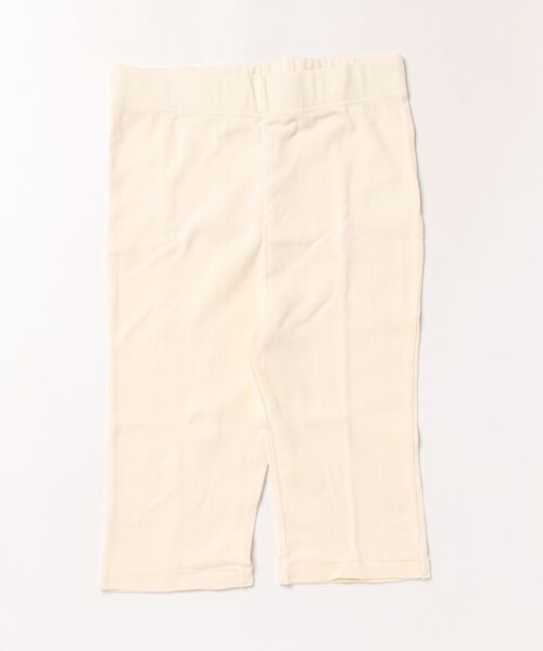 MILLER（ミラー）の「【Robert P. Miller】パネルリブ ハーフレギンス RM251-2224（レギンス/スパッツ・レディース・ブラック系1/ストーン/グレー/アイボリー/ネイビー/ブラック/ダークブラウン/チャコールグレー・FREE）」の2枚目の写真