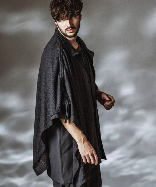 NO ID.(ノーアイディ)の「【NO ID.】Changing Long Jacket / チェンジング ロング ジャケット(テーラードジャケット・メンズ・その他23/グレー/ブラック・ONE SIZE)」の21枚目の写真