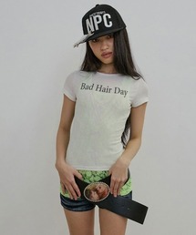 SCULPTOR（スカルプター）の「Bad Hair Day Baby Tee（Tシャツ/カットソー）」