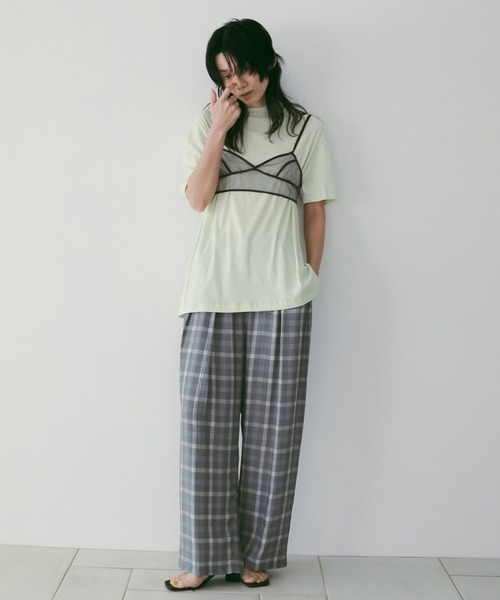 Sheer Over T-Shirts（Tシャツ/カットソー）｜anuke（アンヌーク）の