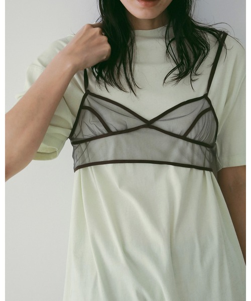 Sheer Over T-Shirts（Tシャツ/カットソー）｜anuke（アンヌーク）の