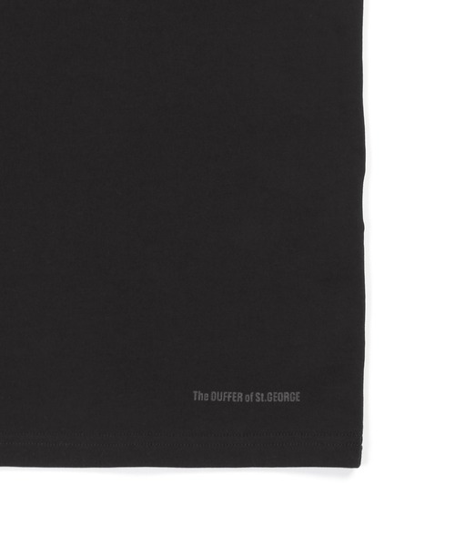 The DUFFER of ST.GEORGE(ザダファーオブセントジョージ)の「SILICON BIO SHALLOW V NECK S/SL TEE:シリコンバイオ加工 シルキータッチ 浅Vネック Tシャツ(Tシャツ/カットソー・メンズ・チャコールグレー/ブラック/ホワイト・MEDIUM/SMALL/X-LARGE/LARGE)」の17枚目の写真