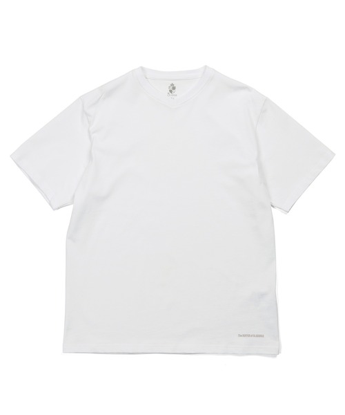 The DUFFER of ST.GEORGE(ザダファーオブセントジョージ)の「SILICON BIO SHALLOW V NECK S/SL TEE:シリコンバイオ加工 シルキータッチ 浅Vネック Tシャツ(Tシャツ/カットソー・メンズ・チャコールグレー/ブラック/ホワイト・MEDIUM/SMALL/X-LARGE/LARGE)」の12枚目の写真