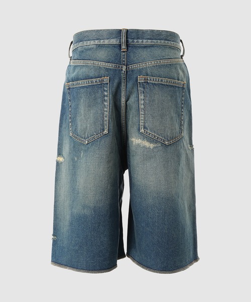 DIGAWEL(ディガウェル)の「Distressed shorts(その他パンツ・メンズ・ブルー系その他・5/2)」の2枚目の写真