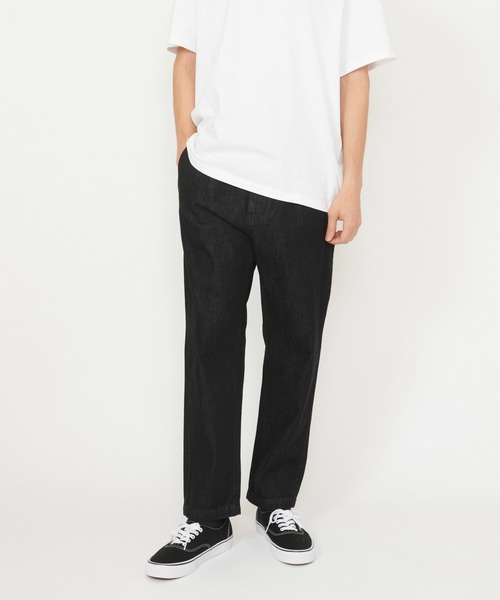 Dickies(ディッキーズ)の「Dickies/ディッキーズ デニム イージーテーパードパンツ(デニムパンツ・メンズ・ブラック系その他・X-LARGE/LARGE/MEDIUM)」の1枚目の写真