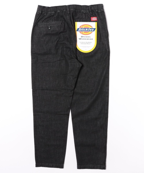 Dickies（ディッキーズ）の「【DICKIES/ディッキーズ】【耐久性と柔らかさを兼ね備えた一本】綿100% デニムイージーワークパンツ DB2012 テーパード ユニセックス スケーター ストリート アメカジ 定番（デニムパンツ・メンズ・ブルー/ブラック・MEDIUM/X-LARGE/LARGE）」の3枚目の写真
