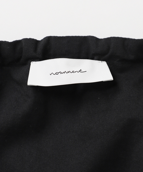 normment(ノーメント)の「【洗える】normment/ノーメント COTTON RAYON CAMI DRESS(ワンピース・レディース・カーキ/ブラック・FREE)」の8枚目の写真