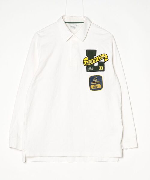 ブランド古着】ワンポイント長袖ポロシャツ（ポロシャツ）｜LACOSTE 