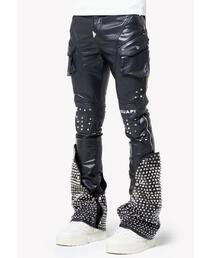 mnml/ミニマル/X597 PANELED SKINNY STACKED（デニムパンツ）｜mnml