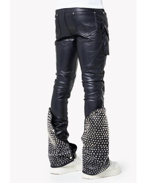 L.H.P(エルエイチピー)の「GUAPI/グアピ/Black Coffin Arc Leather Pant V2(その他パンツ・メンズ・ブラック・28/30/32/34)」の4枚目の写真