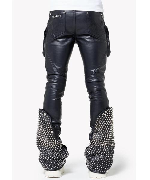 L.H.P(エルエイチピー)の「GUAPI/グアピ/Black Coffin Arc Leather Pant V2(その他パンツ・メンズ・ブラック・28/30/32/34)」の5枚目の写真